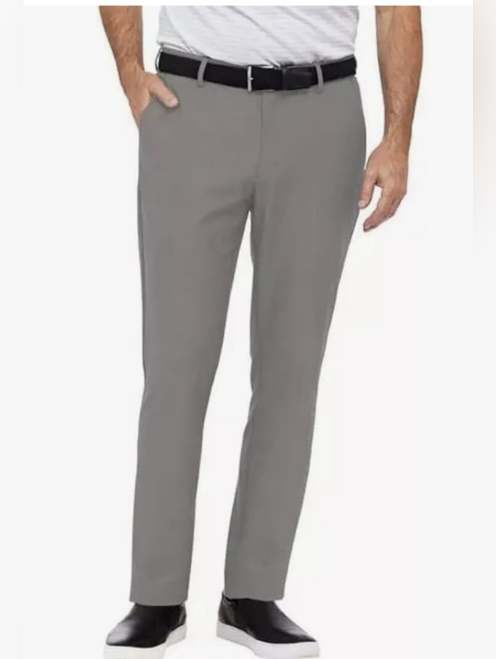 Greg Norman Men's Gray Dress Pants - Classic Straight Fit Size 34*32